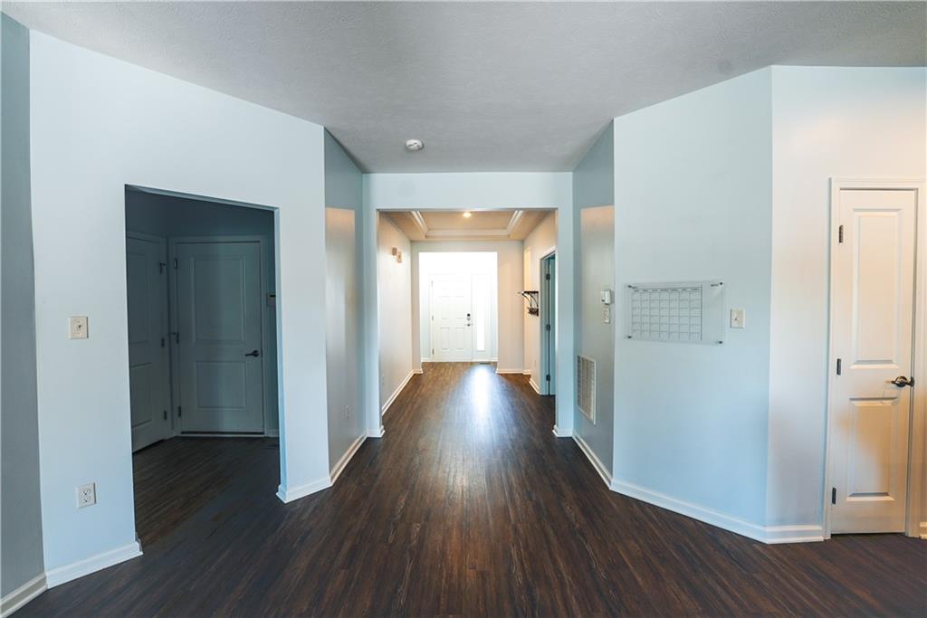 505 October Court Pittsburgh, PA 15239 - Photo 6 of 23 a view of a hallway with wooden floor