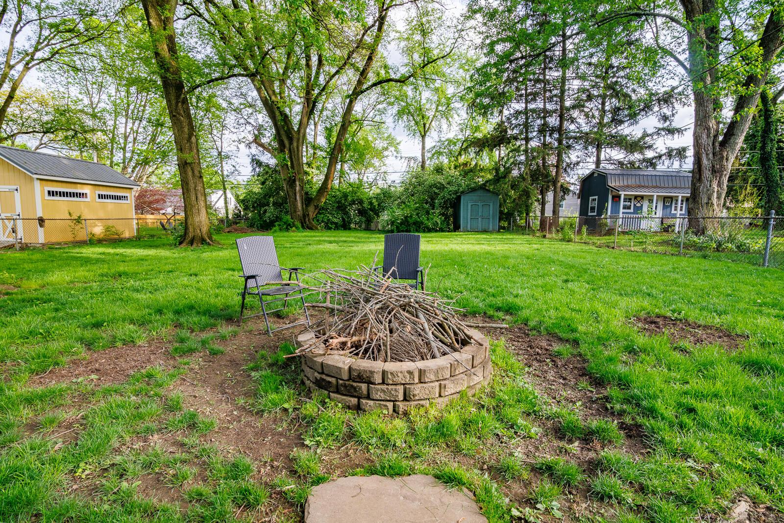 1069 Caniff Road Columbus, OH 43221 - Photo 41 of 57 Fire pit fun
