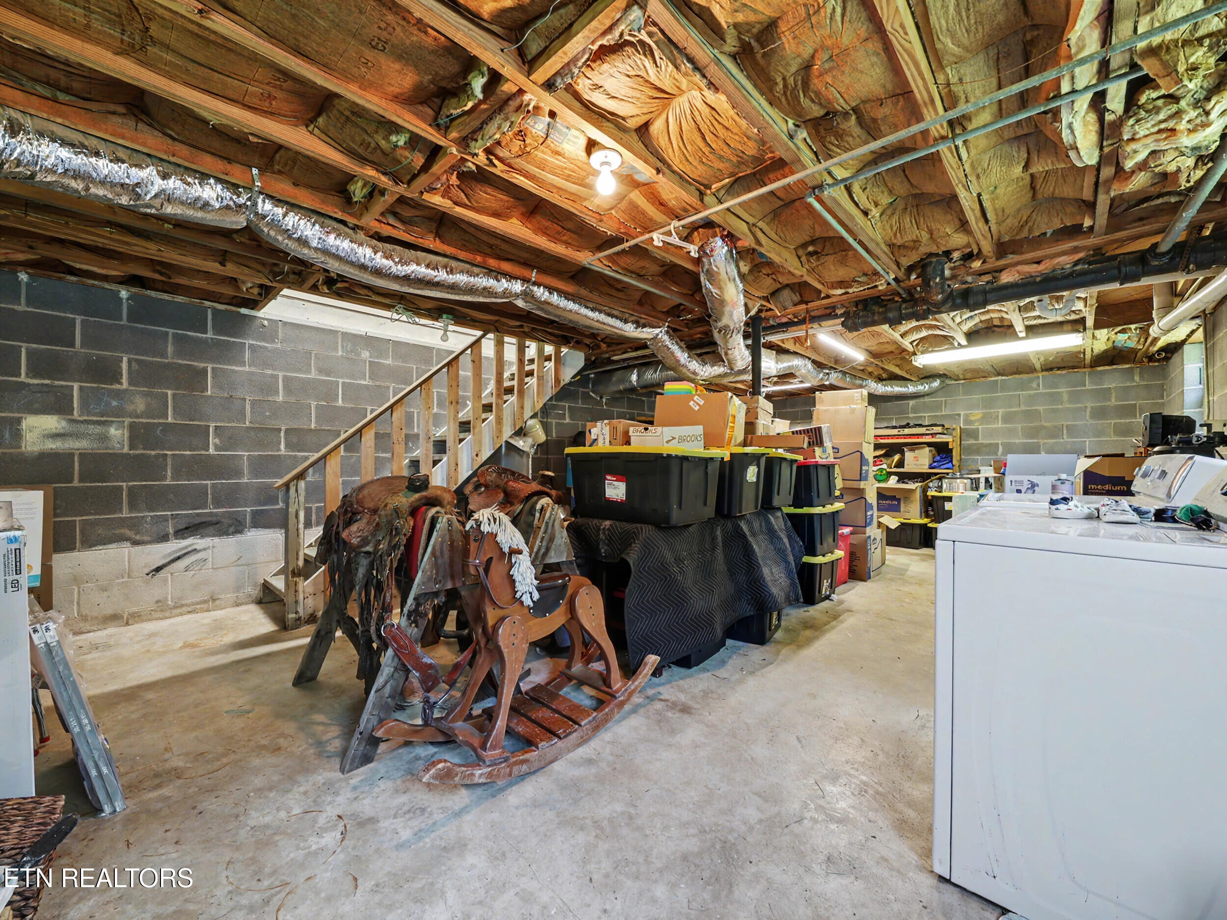 848 Lakeshore Road Talbott, TN 37877 - Photo 40 of 51 Unfinished basement area