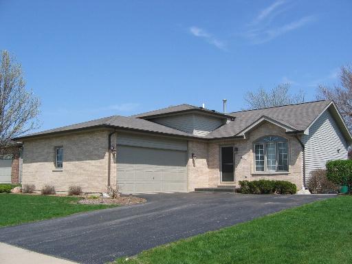 16321 Fieldstone Place Lockport, IL 60441 - Photo 1 of 1 a front view of a house with a yard and garage