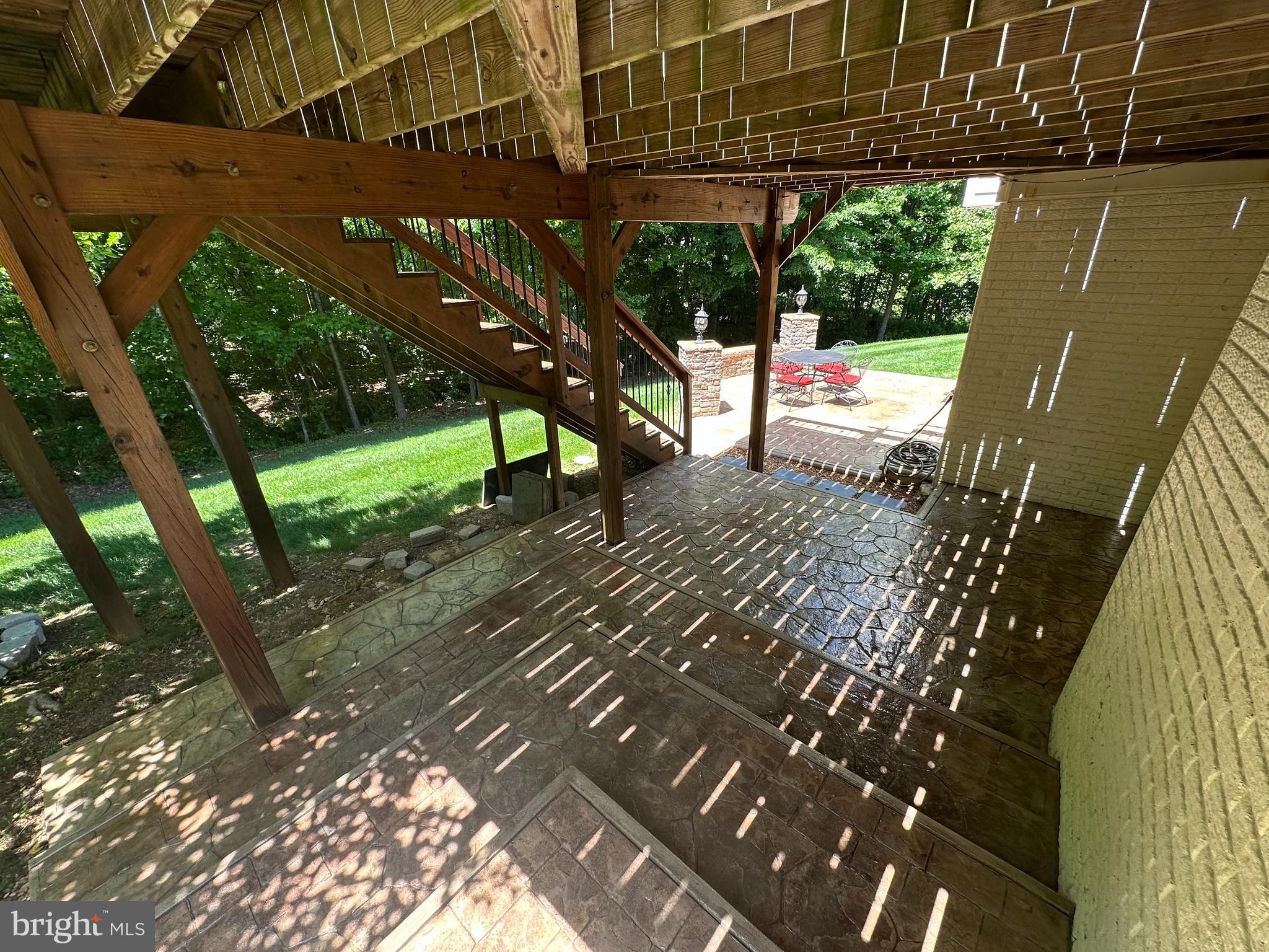18565 Kerill Road Triangle, VA 22172 - Photo 12 of 59 Some Patio Area under the Deck