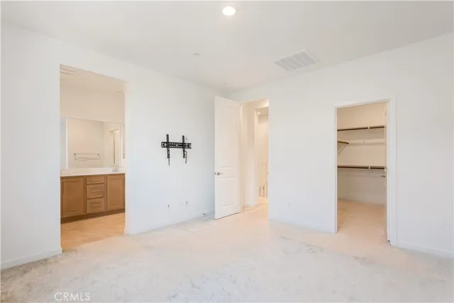 an aerial view of a highlighted house