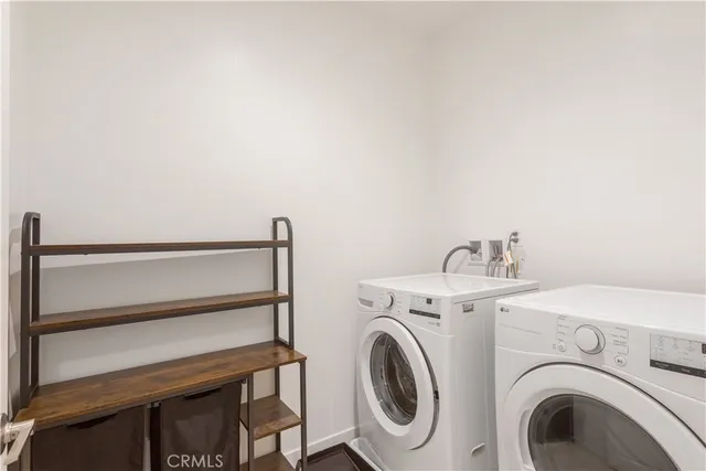 a view of a balcony with an outdoor space