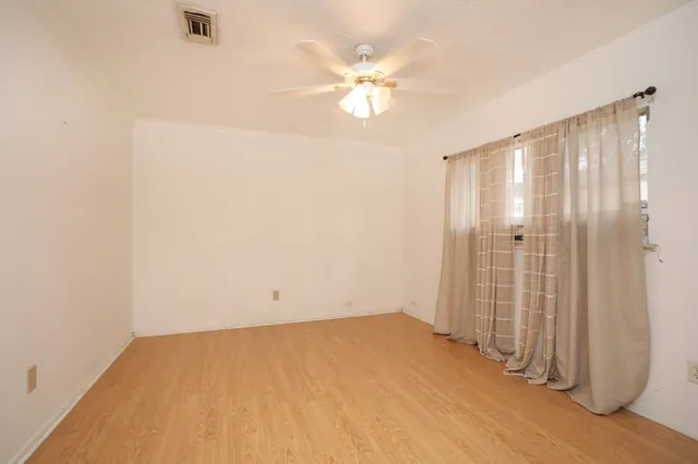 wooden floor in an empty room