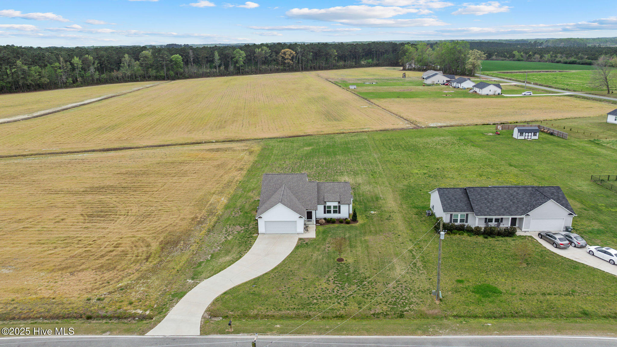 132 Rateice Road Fremont, NC 27830 - Photo 2 of 24 Aerial View
