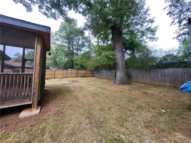 a view of outdoor space and yard