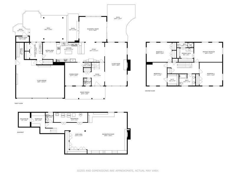 2915 Shannon Road Northbrook, IL 60062 - Photo 33 of 33 a picture of floor plan