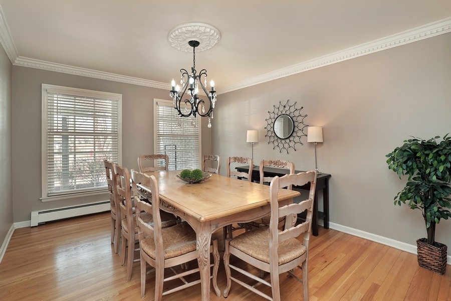 2915 Shannon Road Northbrook, IL 60062 - Photo 7 of 33 a view of a dining room with furniture window and wooden floor