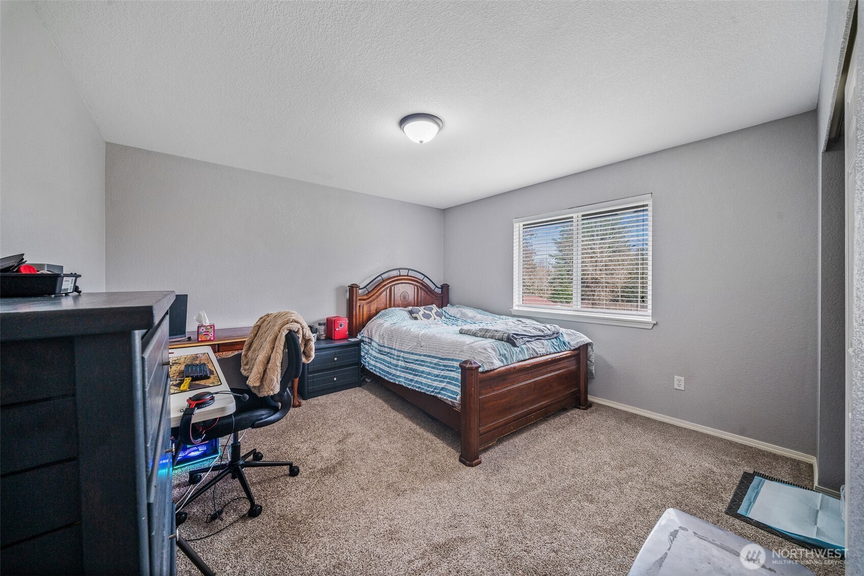 5513 Park Pl Loop Southeast Lacey, WA 98503 - Photo 26 of 33 a bedroom with a bed and a window