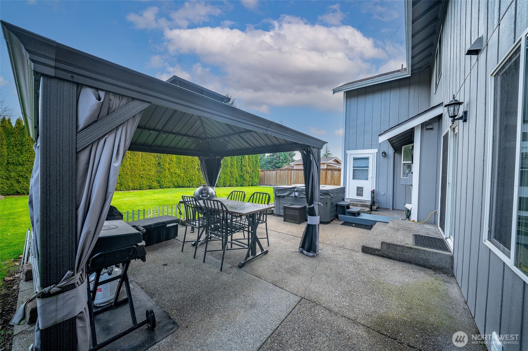 5513 Park Pl Loop Southeast Lacey, WA 98503 - Photo 30 of 33 a view of yard with patio