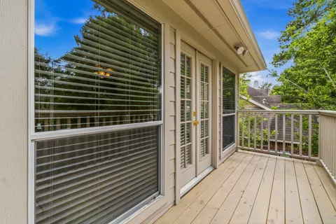 a view of balcony