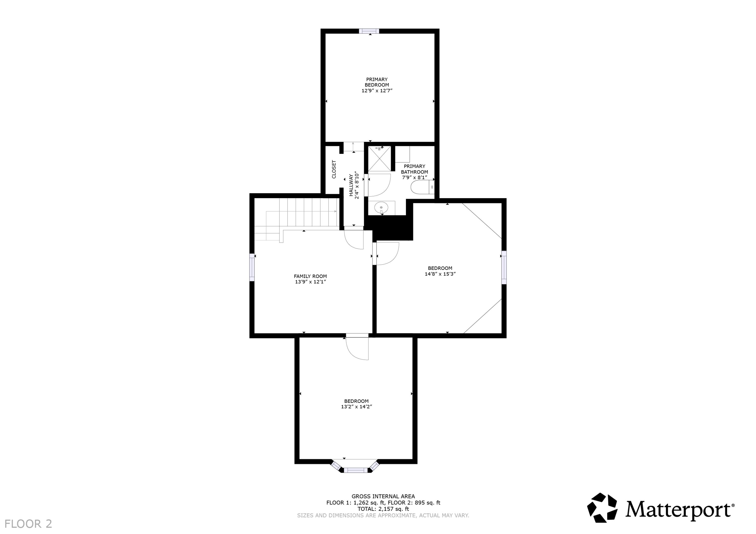 104 West 5th Street Cochrane, WI 54622 - Photo 49 of 49 2nd Floor Plan