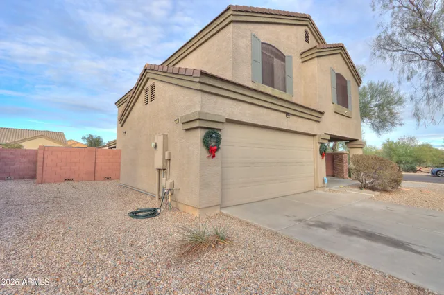 a view of a house with a outdoor space