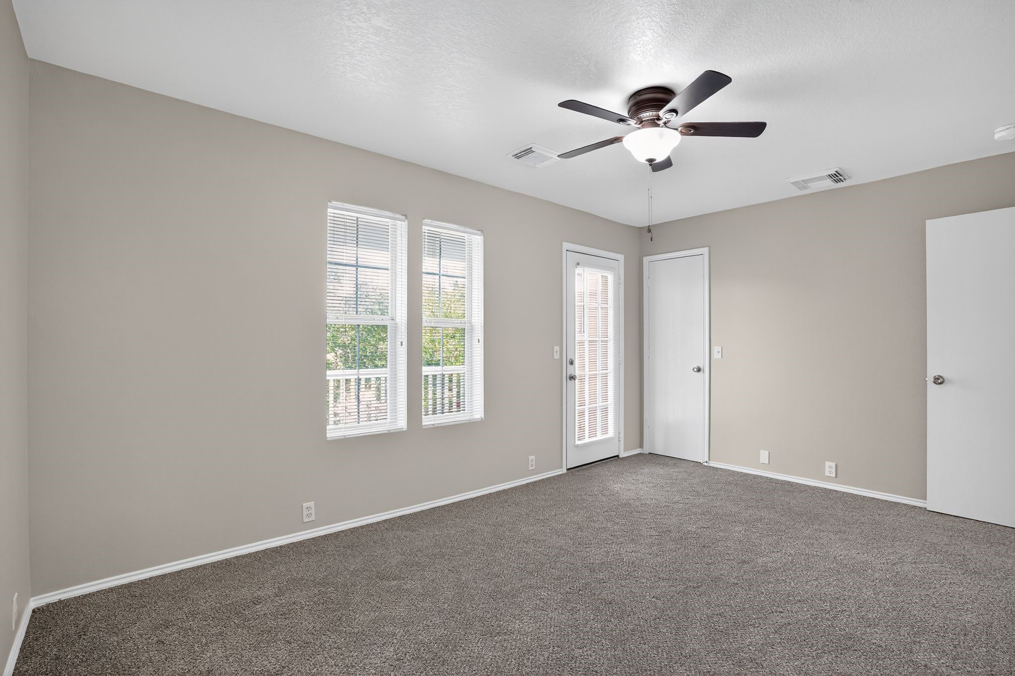 2814 Legends Crest Drive Spring, TX 77386 - Photo 13 of 34 bedroom #1 has large closet as well as fresh paint