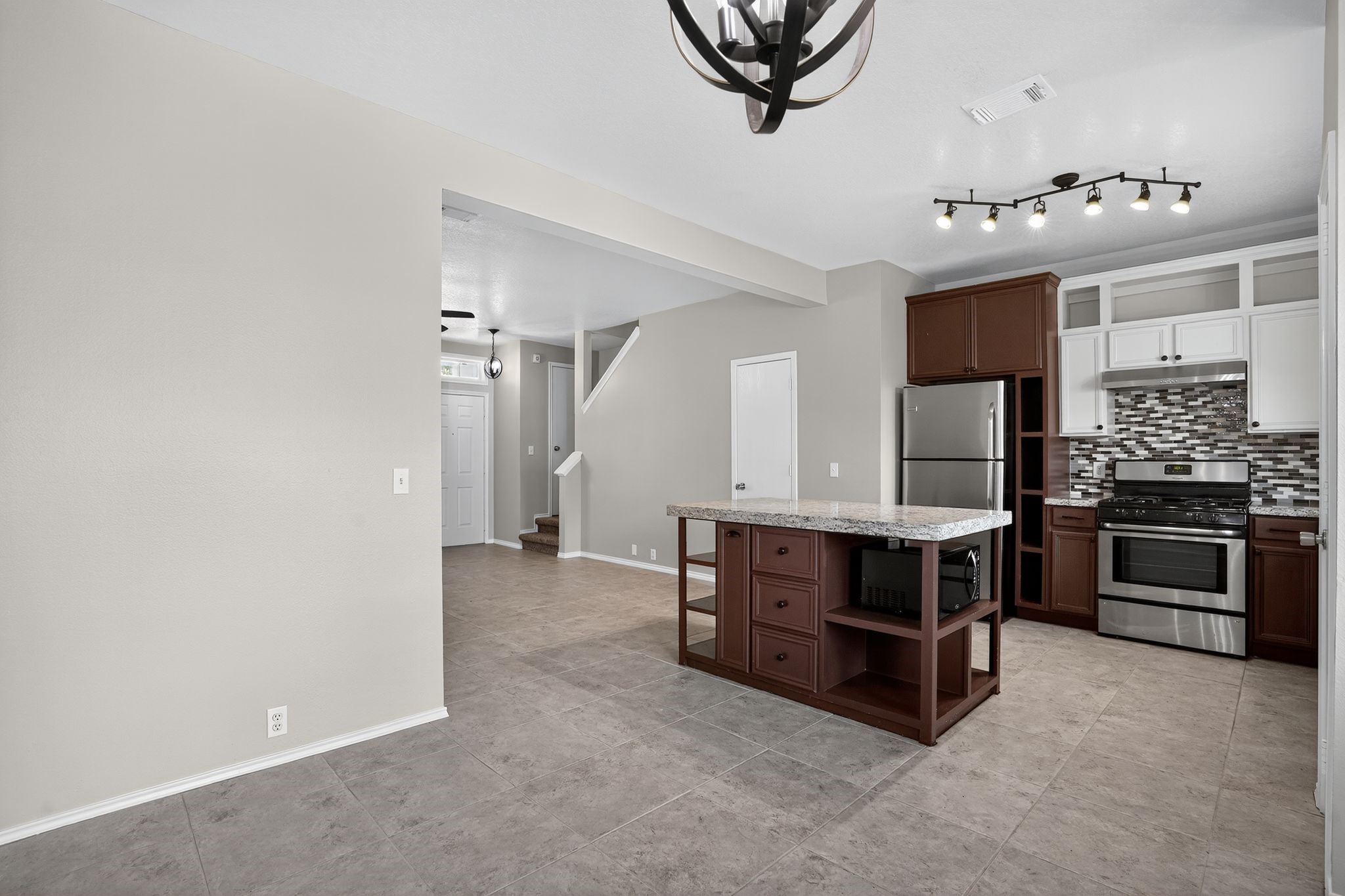 2814 Legends Crest Drive Spring, TX 77386 - Photo 8 of 34 dining room overlooking kitchen and living room