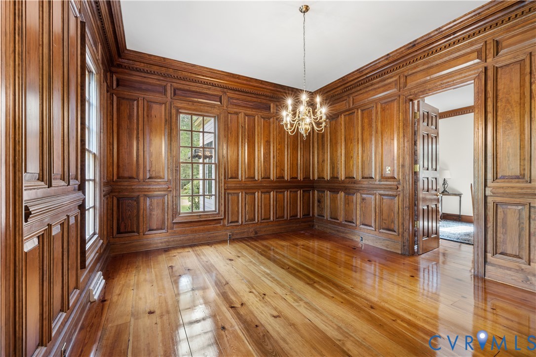 6701 Greenyard Road Chester, VA 23831 - Photo 12 of 49 a view of entryway with wooden floor