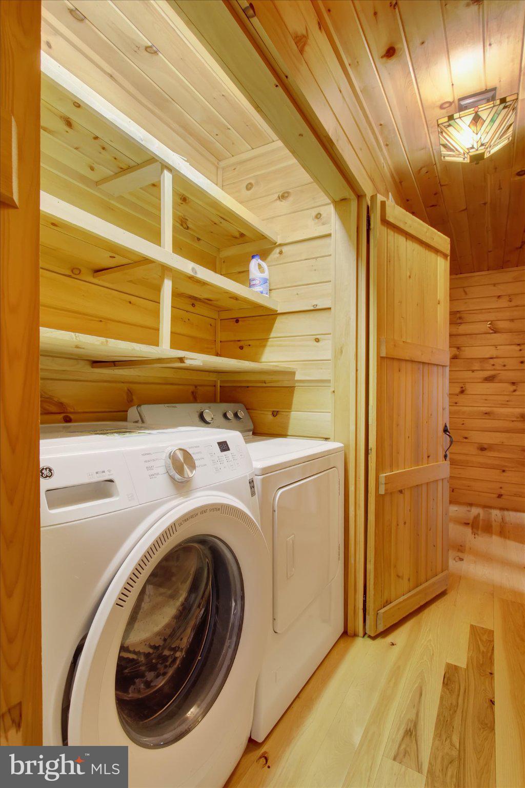 835 Jacks Mountain Road Fairfield, PA 17320 - Photo 18 of 39 Cozy wooden laundry nook retreat.