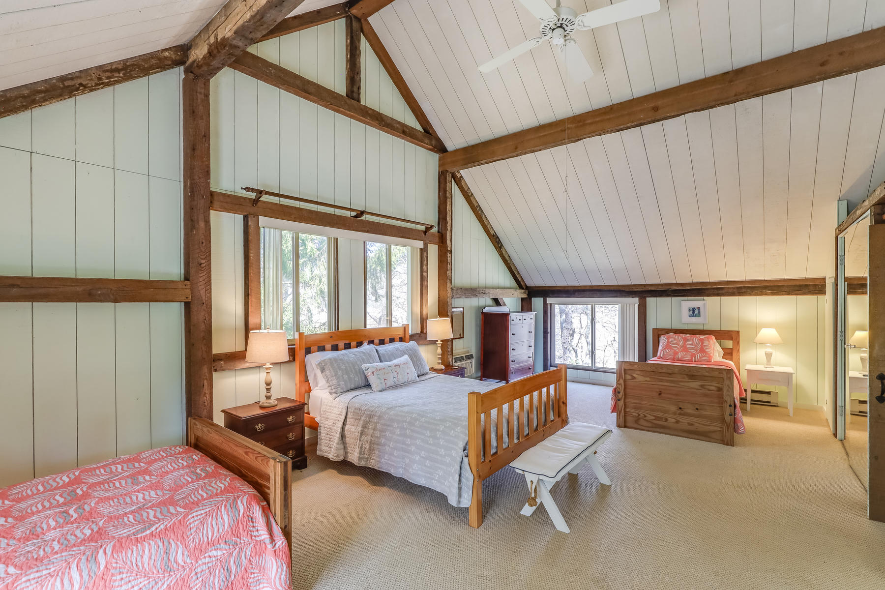 50 Pheasant Way, Unit A&B Centerville, MA 02632 - Photo 48 of 62 a bedroom with furniture and large window