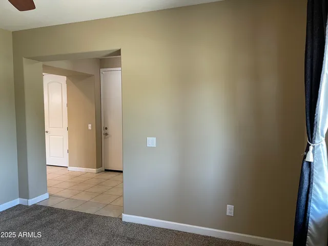 a view of a small space