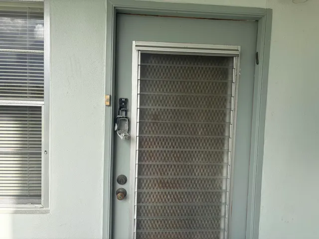 a car parked in front of a building