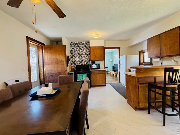 a living room with fireplace furniture and a flat screen tv