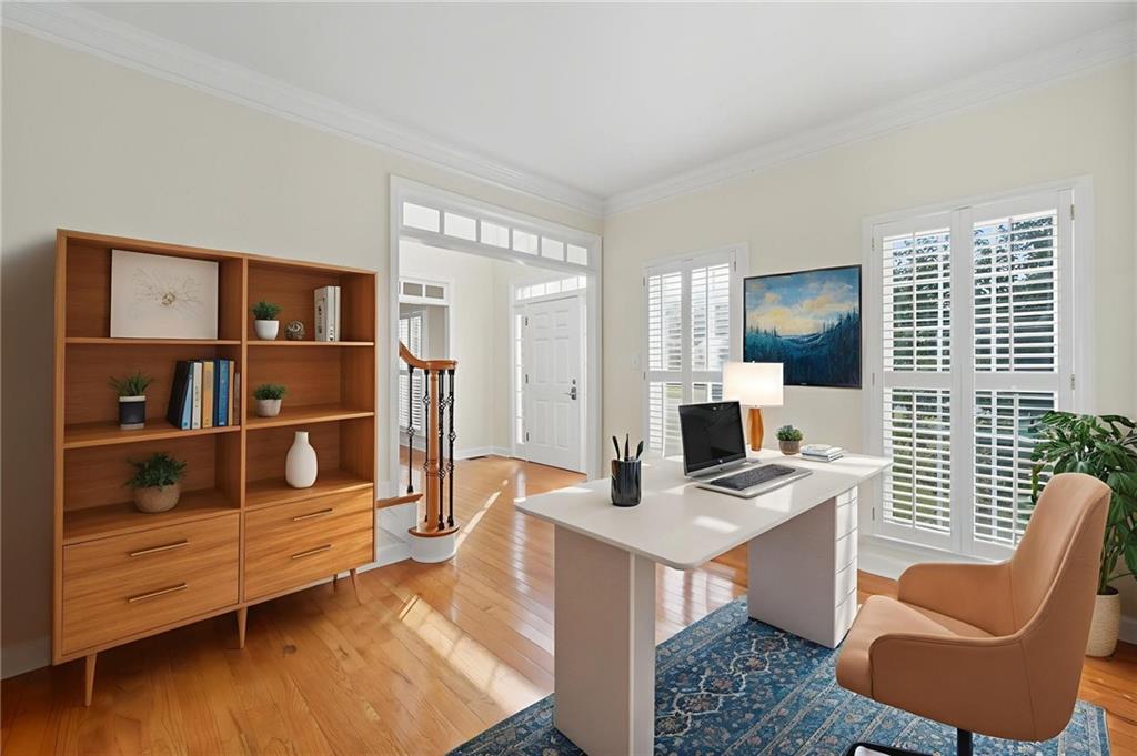 2301 Alexander Farms Court Southwest Marietta, GA 30064 - Photo 14 of 62 a workspace with furniture and window