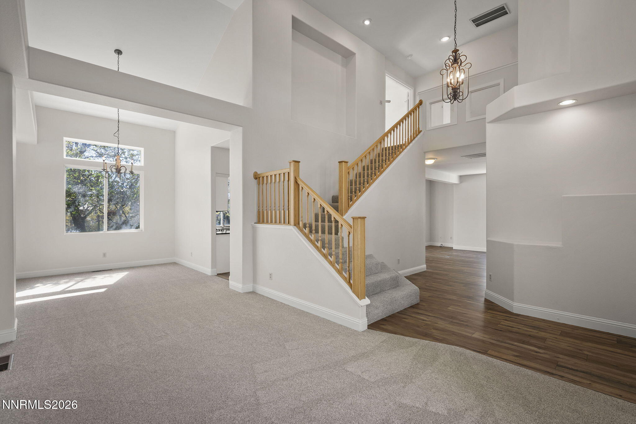 5490 Twin Creeks Drive Reno, NV 89523 - Photo 3 of 27 a view of entryway and hall with a front door