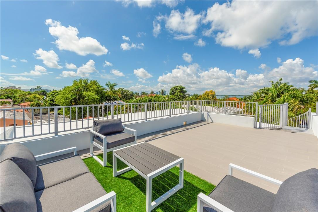 4610 Alton Road Miami Beach, FL 33140 - Photo 31 of 60 a view of a terrace with couches