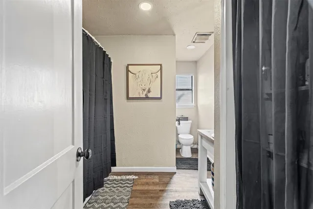 a bathroom with a sink and a toilet