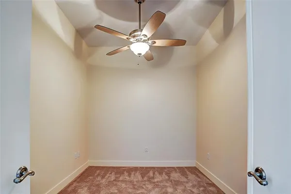 a view of city from balcony