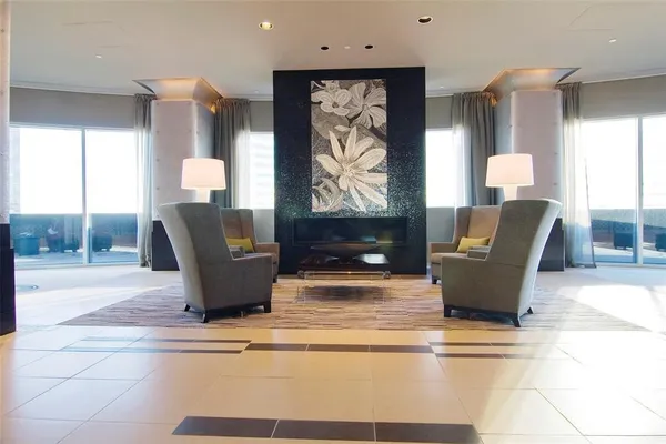 front view of building