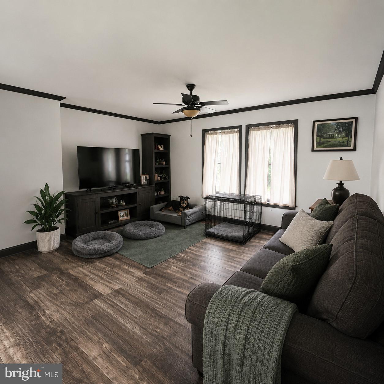 600 Ridge Road Dillsburg, PA 17019 - Photo 5 of 15 a living room with furniture and a flat screen tv