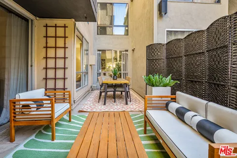 view of outdoor seating