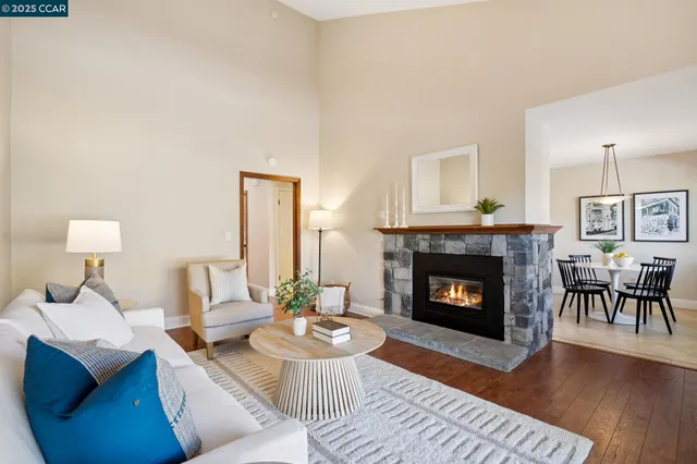 a view of balcony with furniture