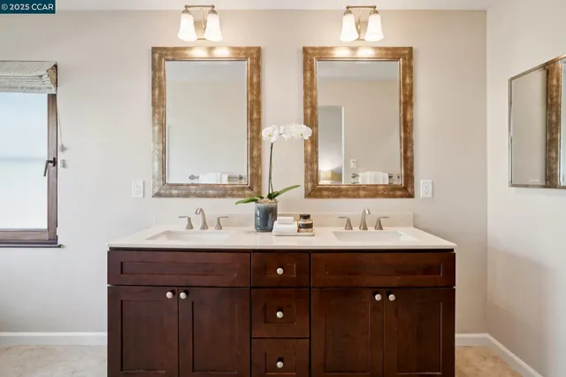 a bedroom with bed and window