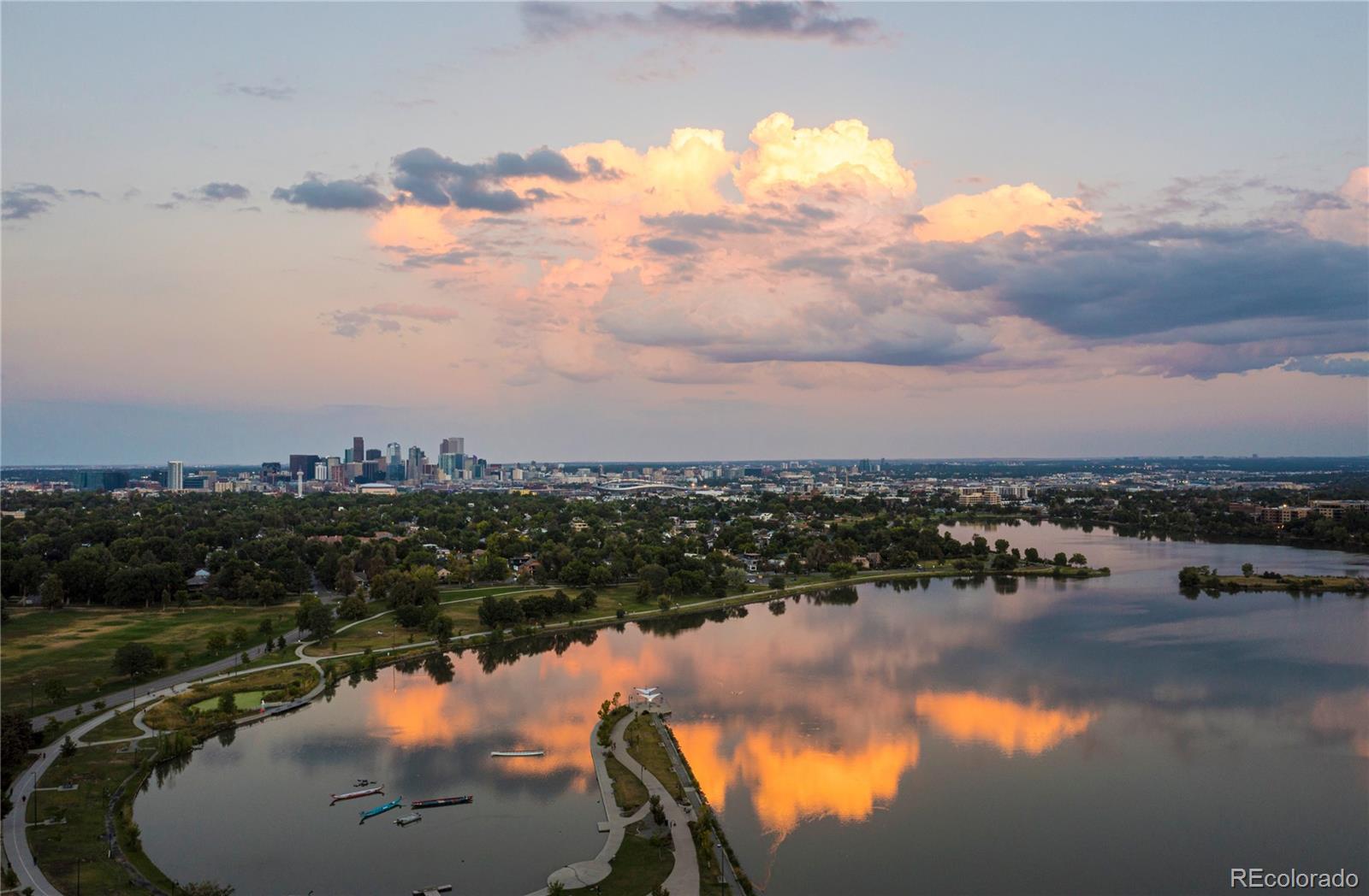 4900 West 29th Avenue, Unit 310 Denver, CO 80212 - Photo 13 of 13 a view of a lake in a city