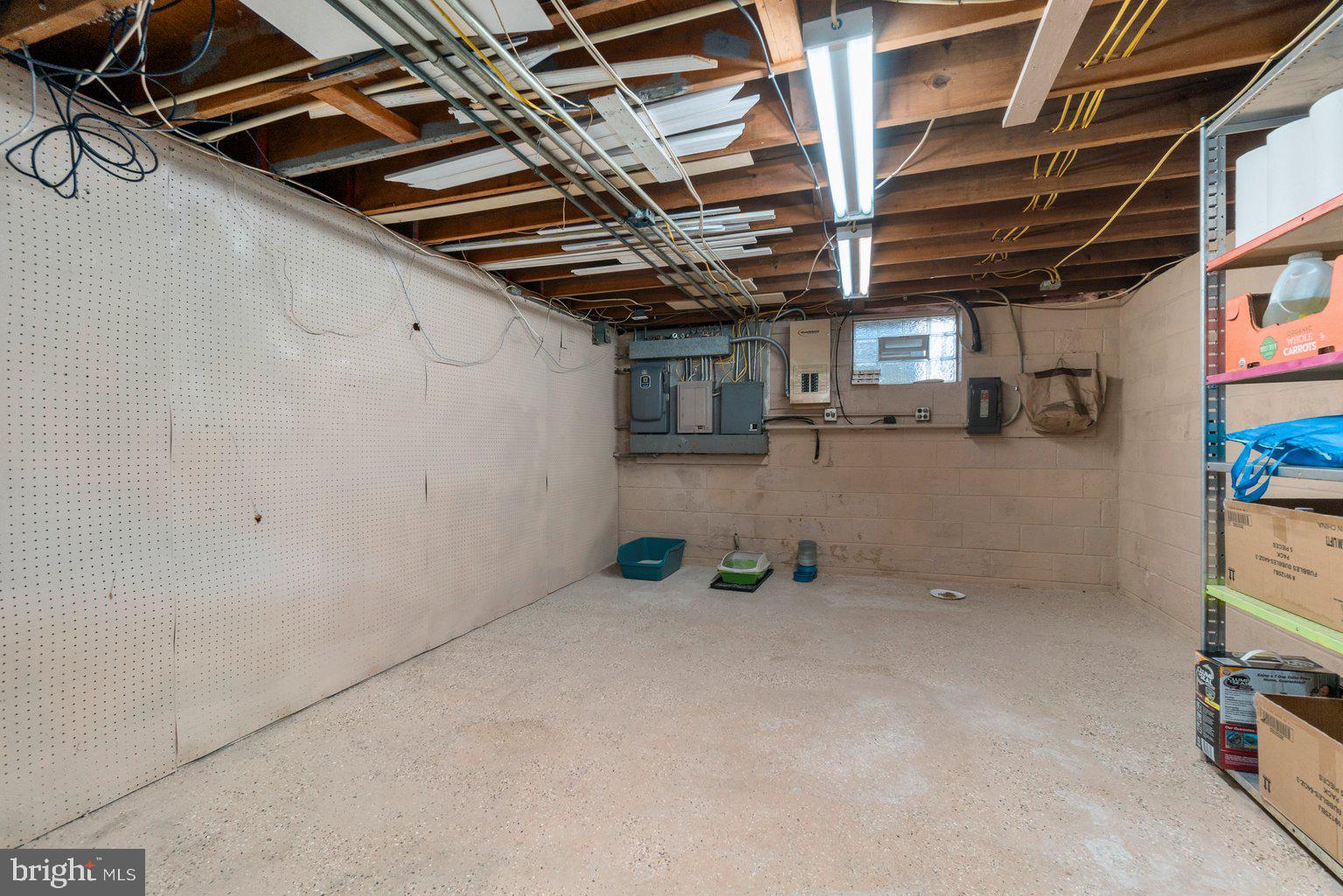 7925 Central Road Pasadena, MD 21122 - Photo 29 of 41 Lower level storage area
