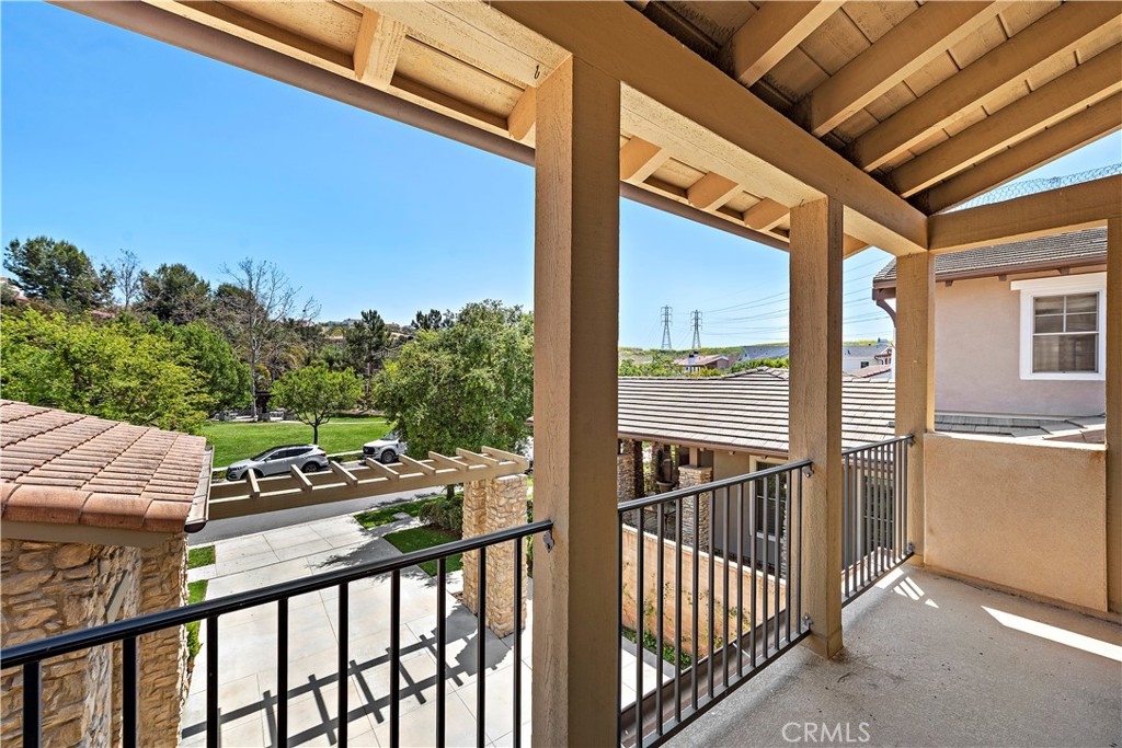 11 Pisano Street Ladera Ranch, CA 92694 - Photo 37 of 47 a view of a balcony with chairs
