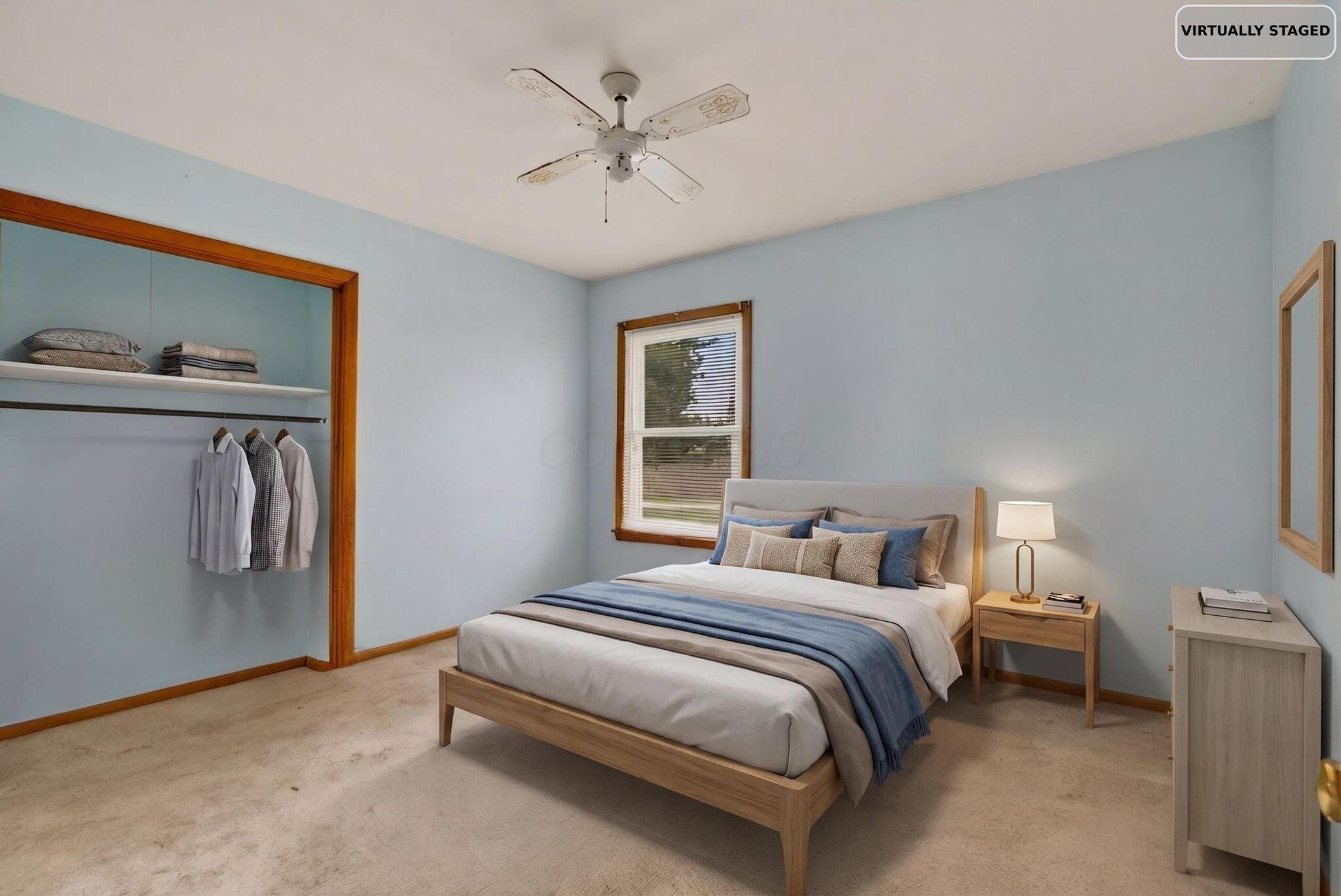 10442 State Rte 207 Clarksburg, OH 43115 - Photo 11 of 27 Second Bedroom Virtually Staged