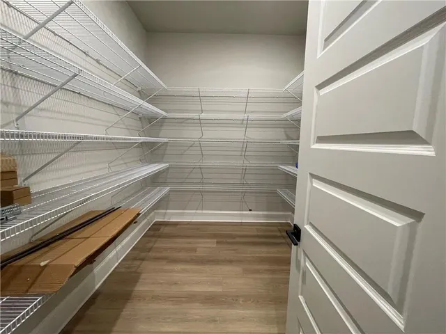 a view of walk in closet