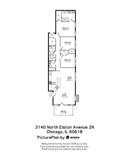 $575,000 | 3140 North Elston Avenue, Unit 2N, Chicago, IL 60618