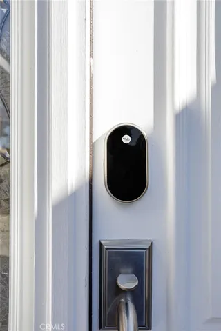 a close view of cabinet door