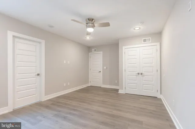 wooden floor in an empty room