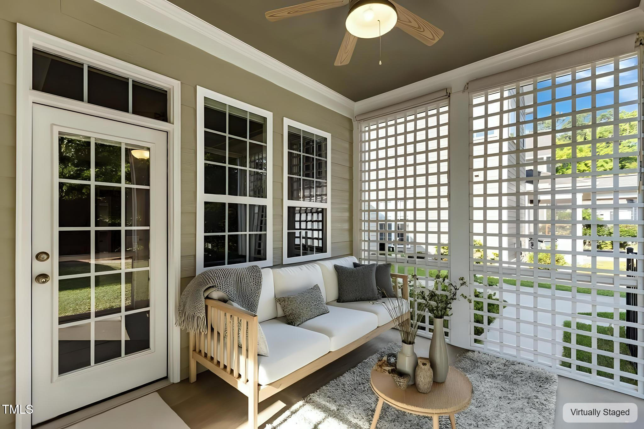 511 Mill Hopper Lane Apex, NC 27502 - Photo 40 of 53 a view of a porch with couches