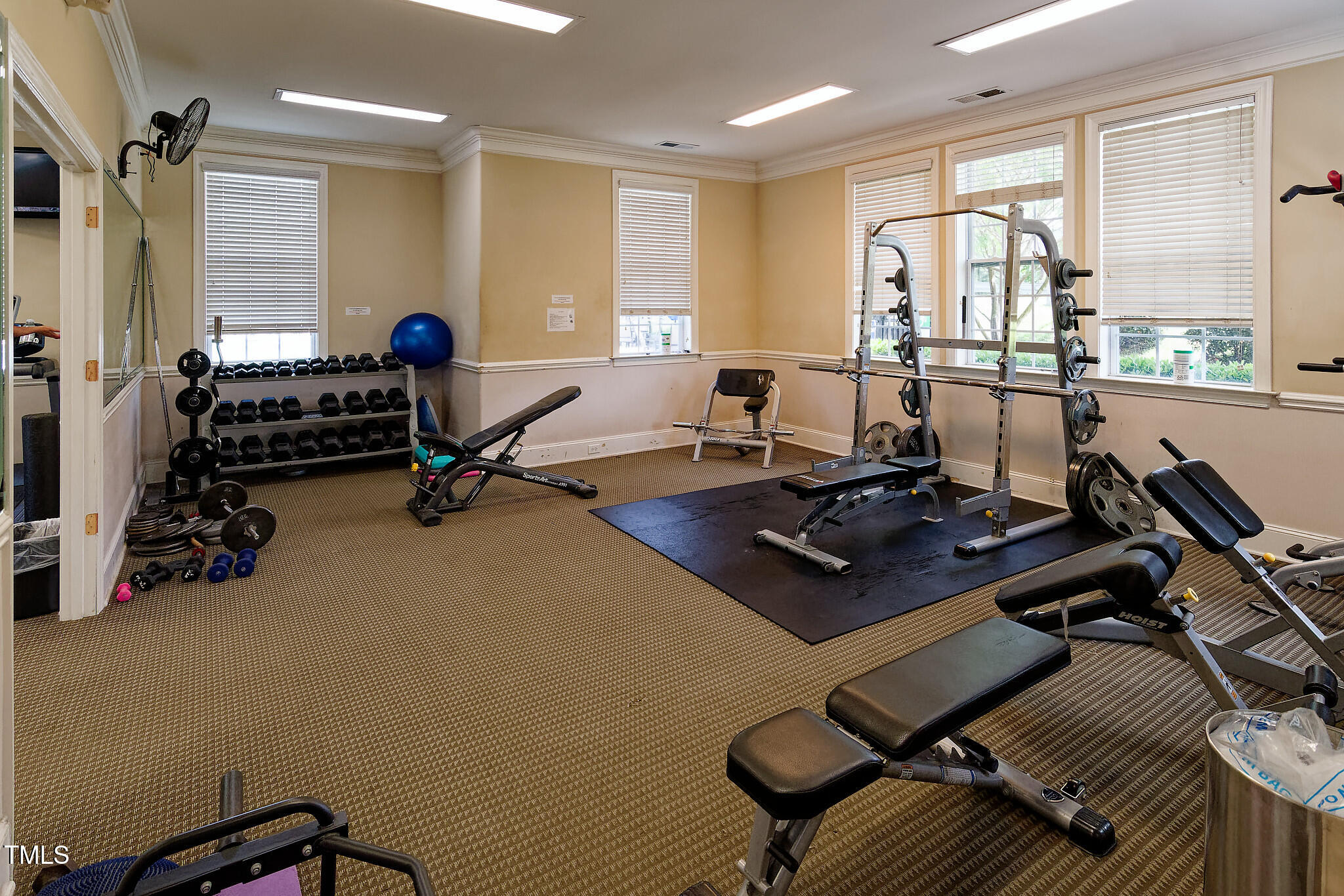511 Mill Hopper Lane Apex, NC 27502 - Photo 52 of 53 a living room with furniture a rug and a large window
