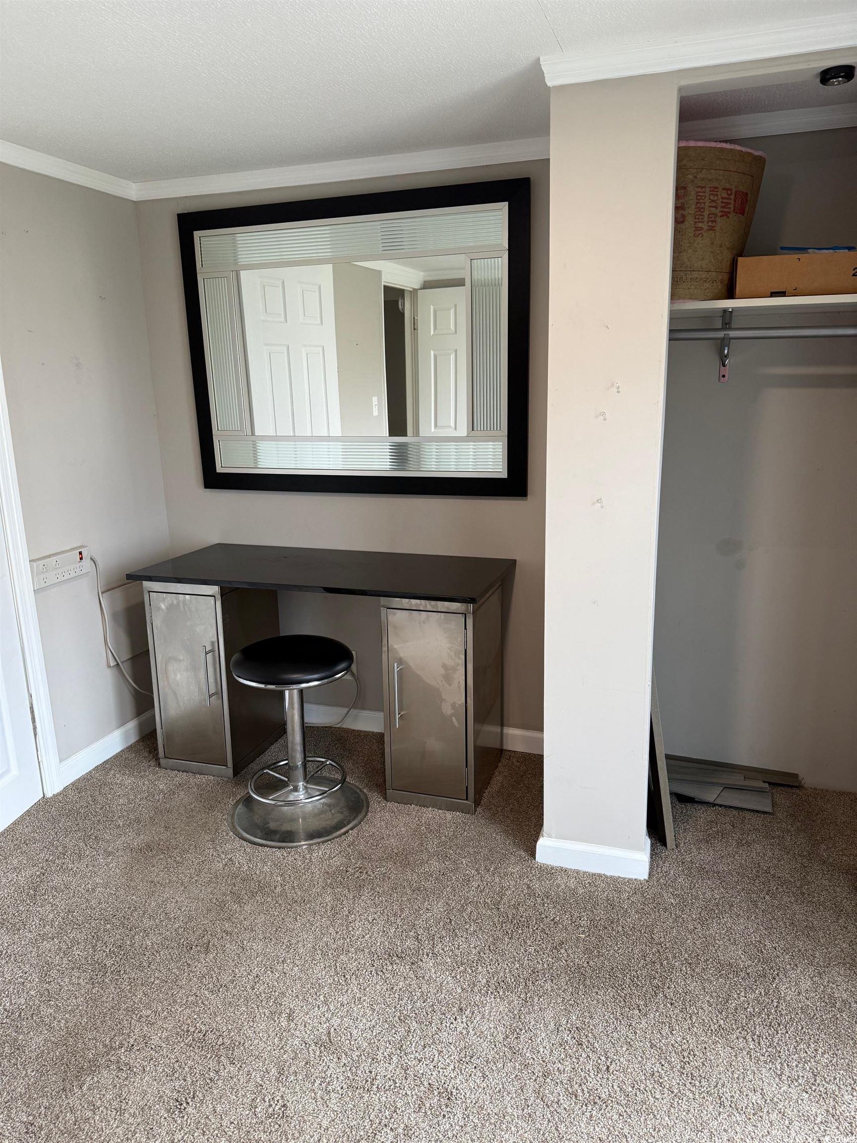 2709 Orion Drive Myrtle Beach, SC 29575 - Photo 25 of 27 Unfurnished bedroom with crown molding and light colored carpet