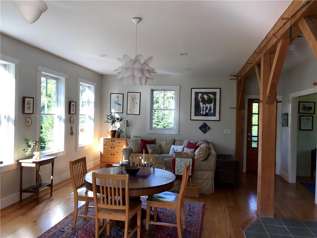 107 Boulder Hill Road Tenants Harbor, ME 04860 - Photo 18 of 18 Open floor plan with center of the...