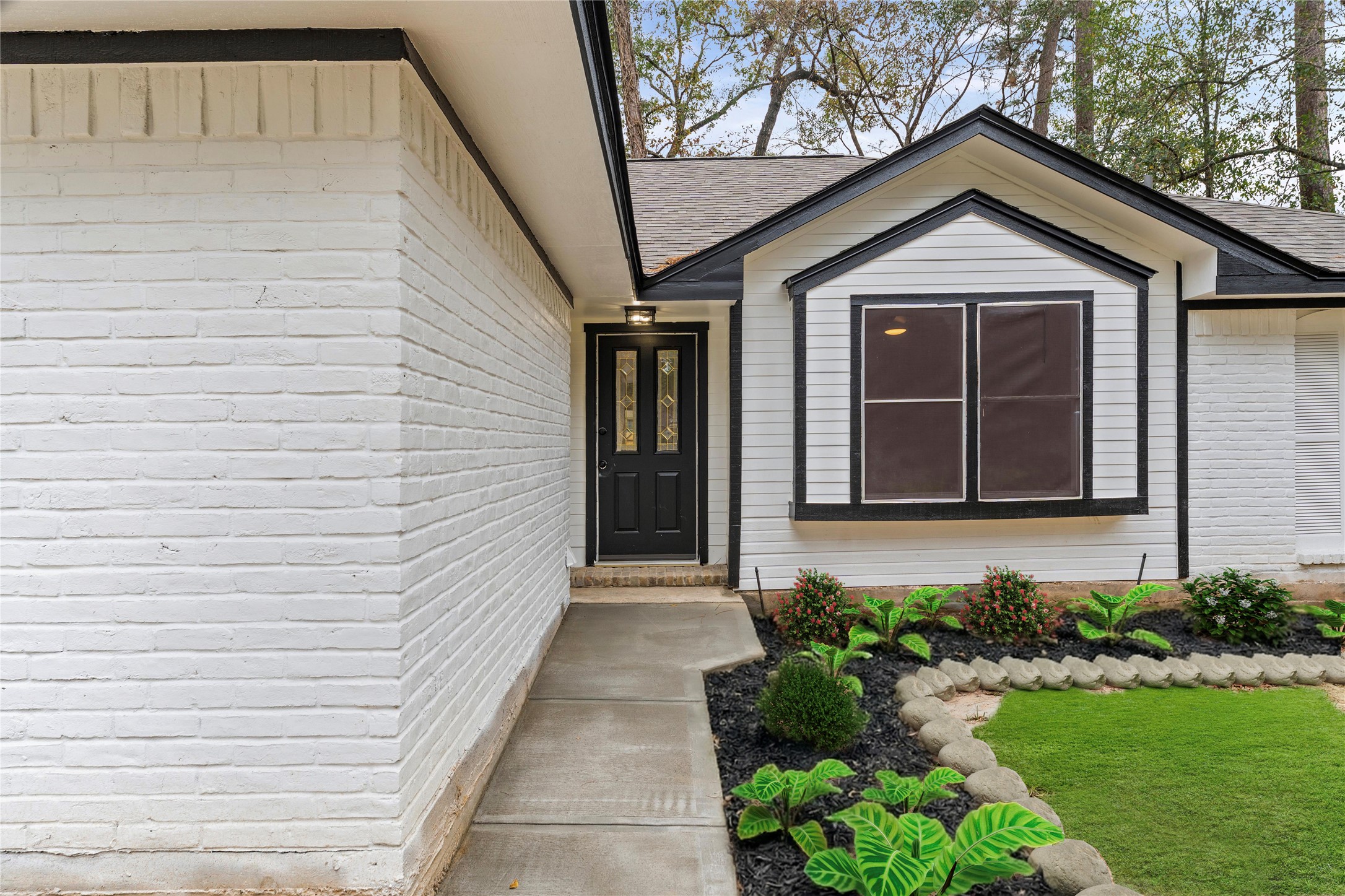 30 North Drifting Leaf Court Spring, TX 77380 - Photo 3 of 42 Virtually staged landscaping