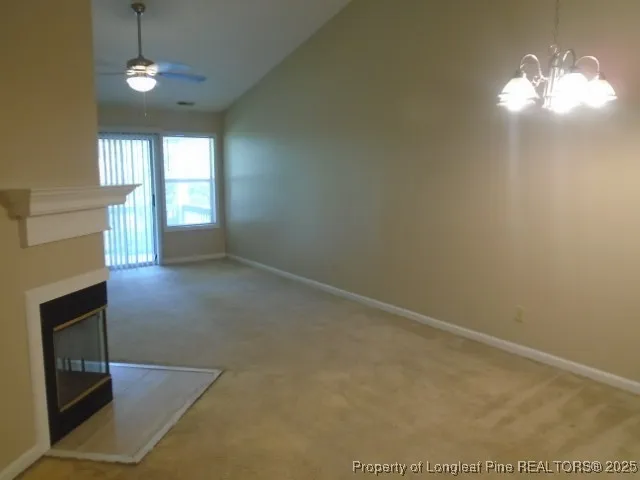 a view of livingroom and window
