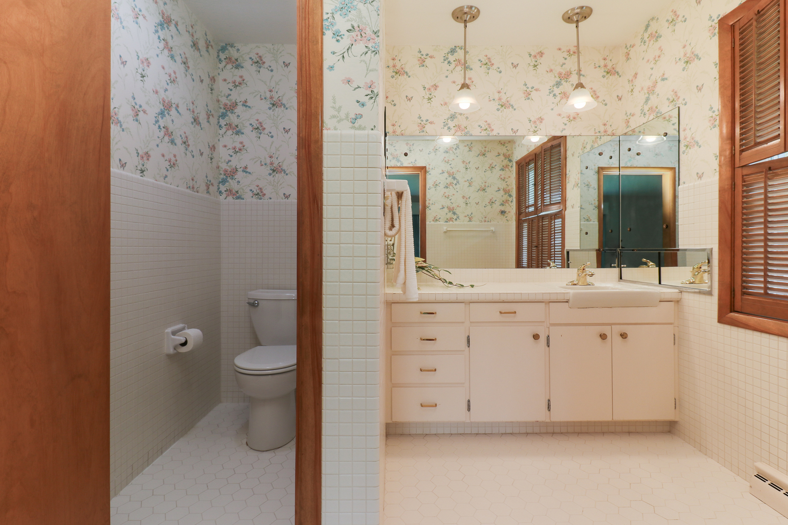 10 Kent Drive Normal, IL 61761 - Photo 35 of 73 a bathroom with a granite countertop sink mirror vanity and toilet